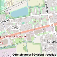 Mapa Peschiera Borromeo