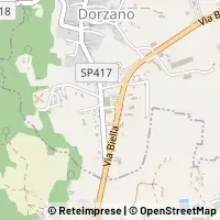 Hartă Dorzano