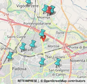 Mappa Via Vermigli, 35129 Padova PD, Italia (2.32)