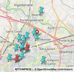 Mappa Via Vermigli, 35129 Padova PD, Italia (2.32412)