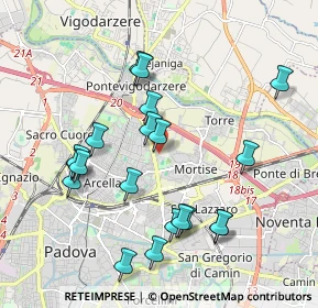 Mappa Via Vermigli, 35129 Padova PD, Italia (2.0005)