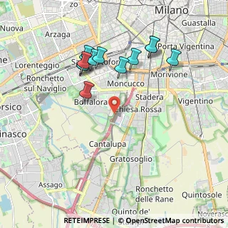 Mappa 20142 Milano MI, Italia (1.93667)