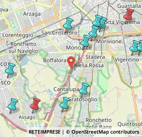 Mappa 20142 Milano MI, Italia (2.77462)