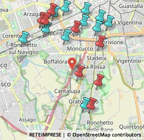 Mappa 20142 Milano MI, Italia (2.364)