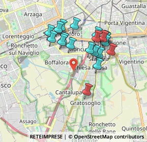 Mappa 20142 Milano MI, Italia (1.656)