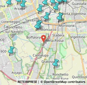 Mappa 20142 Milano MI, Italia (2.89882)