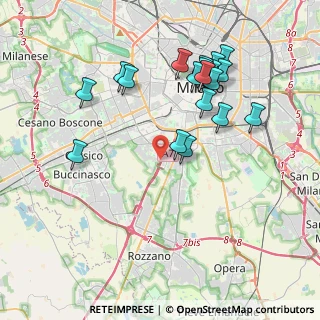 Mappa 20142 Milano MI, Italia (4.01158)