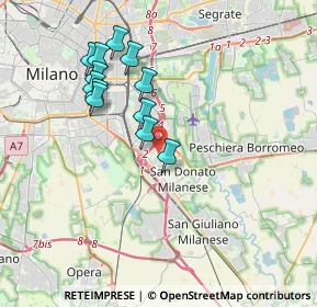 Mappa Via Giuseppe Impastato, 20139 Milano MI, Italia (3.44333)