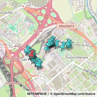 Mappa Via Giuseppe Impastato, 20139 Milano MI, Italia (0.32593)