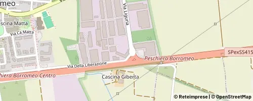 Mappa Peschiera Borromeo
