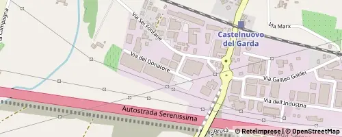 Mappa Castelnuovo del Garda