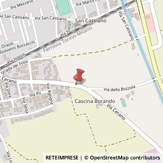 Mappa Via Cerano,  76, 28069 Trecate, Novara (Piemonte)