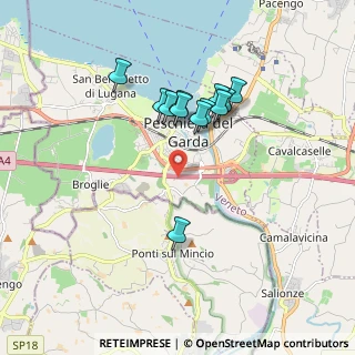 Mappa E70, 37019 Peschiera del Garda VR, Italia (1.55167)