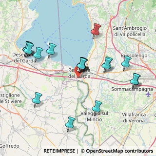 Mappa A4 Torino - Trieste, 37019 Peschiera del Garda VR, Italia (8.078)