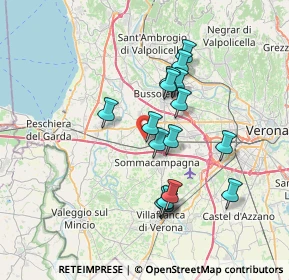 Mappa Via Quaiara, 37060 Sona VR, Italia (6.17875)