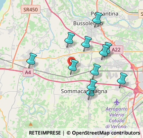 Mappa Via Quaiara, 37060 Sona VR, Italia (3.42727)