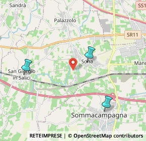 Mappa Via Quaiara, 37060 Sona VR, Italia (4.08)