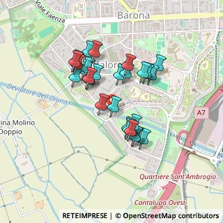 Mappa Via De Pretis Agostino, 20142 Milano MI, Italia (0.37037)