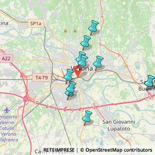 Mappa Viale Luciano dal Cero, 37135 Verona VR, Italia (3.60091)