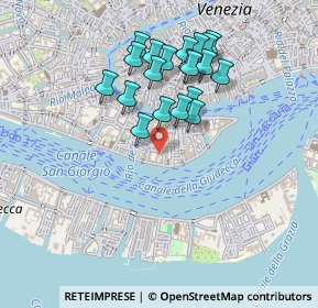 Mappa Fondamenta Zattere Allo Spirito Santo, 30123 Venezia VE, Italia (0.414)