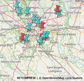 Mappa Via Lambro, 20068 Peschiera Borromeo MI, Italia (14.26286)