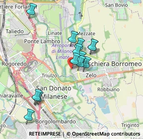 Mappa Via Lambro, 20068 Peschiera Borromeo MI, Italia (1.51769)