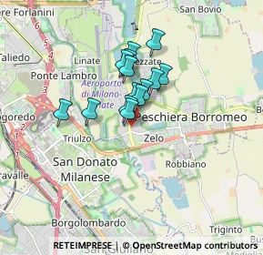 Mappa Via Giuseppe Di Vittorio, 20068 Peschiera Borromeo MI, Italia (1.13214)