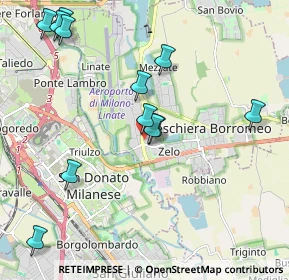 Mappa Via Giuseppe Di Vittorio, 20068 Peschiera Borromeo MI, Italia (2.2825)