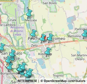 Mappa Via Matteotti Giacomo, 20068 Peschiera Borromeo MI, Italia (3.083)