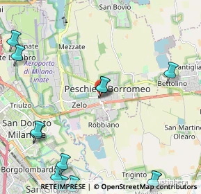 Mappa Via Matteotti Giacomo, 20068 Peschiera Borromeo MI, Italia (3.11846)