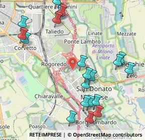 Mappa San Donato Milanese, 20138 Milano MI, Italia (2.435)