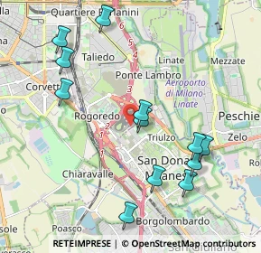 Mappa San Donato Milanese, 20138 Milano MI, Italia (2.15417)