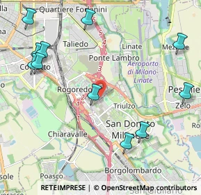 Mappa San Donato Milanese, 20138 Milano MI, Italia (2.65636)
