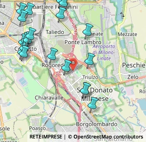 Mappa San Donato Milanese, 20138 Milano MI, Italia (2.5205)