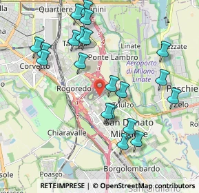 Mappa San Donato Milanese, 20138 Milano MI, Italia (2.1005)