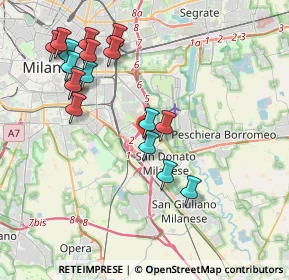 Mappa San Donato Milanese, 20138 Milano MI, Italia (4.12353)