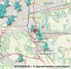Mappa San Donato Milanese, 20138 Milano MI, Italia (6.598)