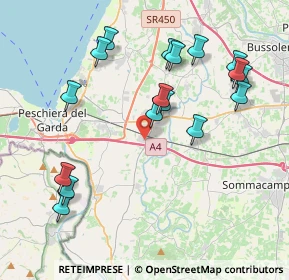 Mappa Via del Donatore, 37019 Castelnuovo del Garda VR, Italia (4.22059)
