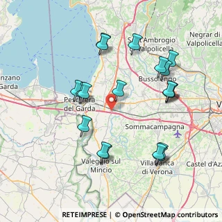 Mappa Via del Donatore, 37019 Castelnuovo del Garda VR, Italia (8.11158)