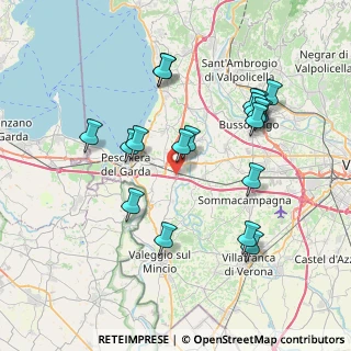 Mappa Via del Donatore, 37019 Castelnuovo del Garda VR, Italia (7.61632)