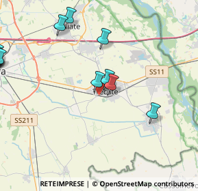 Mappa Via del Volontariato, 28069 Trecate NO, Italia (6.803)