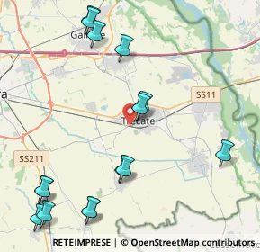 Mappa Via del Volontariato, 28069 Trecate NO, Italia (5.258)