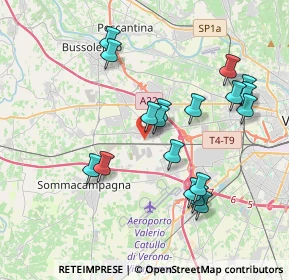 Mappa Via Nazareth, 37060 Lugagnano VR, Italia (3.75056)