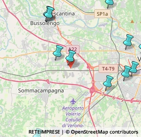 Mappa Via Nazareth, 37060 Lugagnano VR, Italia (5.87692)