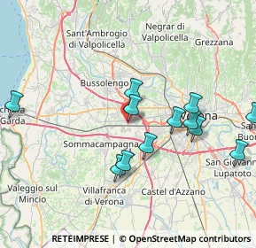 Mappa Via Nazareth, 37060 Lugagnano VR, Italia (7.68917)