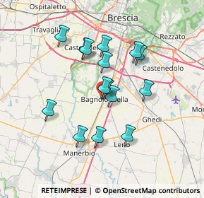 Mappa Piazza 4 Novembre, 25021 Bagnolo Mella BS, Italia (5.93933)