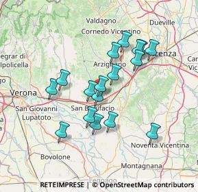 Mappa Via Chiarelle, 37032 Monteforte d'Alpone VR, Italia (12.26824)