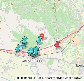 Mappa Via Chiarelle, 37032 Monteforte d'Alpone VR, Italia (3.54636)