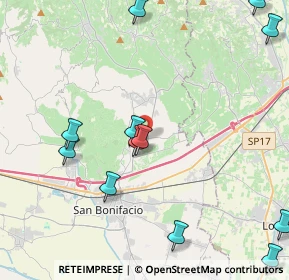 Mappa Via Chiarelle, 37032 Monteforte d'Alpone VR, Italia (5.63462)