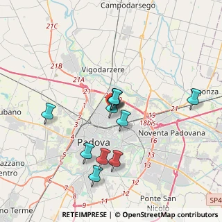 Mappa Via Agostini, 35133 Padova PD, Italia (3.09364)